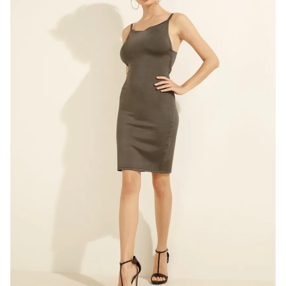 Jen cutout bodycon midi guess dress